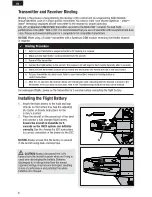 Preview for 6 page of E-FLITE UMX MiG 15 DF Instruction Manual