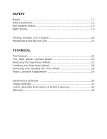 Preview for 3 page of E-Glide ST Operating Instructions Manual