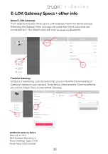 Предварительный просмотр 34 страницы E-LOK 7 Series User Manual