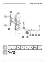 Предварительный просмотр 3 страницы E-MORE TV Lift 650 Operation Manual