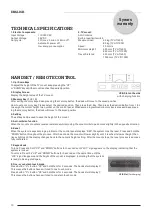 Предварительный просмотр 10 страницы E-MORE TV Lift 650 Operation Manual