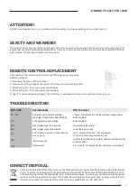 Preview for 11 page of E-MORE TV Lift 650 Operation Manual