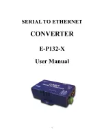 E-Net E-P132-X User Manual preview