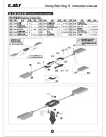 Предварительный просмотр 17 страницы E sky Honey Bee King II EK1H-E016 Instruction Manual