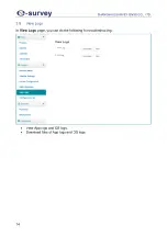 Preview for 20 page of e-survey E200 User Manual