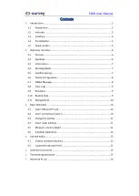 Preview for 2 page of e-survey E600 User Manual