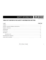 Предварительный просмотр 9 страницы E-Z-GO 2Five Owner'S Manual