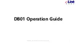 Preview for 1 page of e2Link DB01 Operation Manual