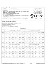 Preview for 4 page of E2S A100 Series Instructions/Service Manual