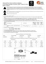 Preview for 6 page of E2S A100 Series Instructions/Service Manual