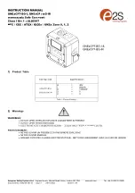 Предварительный просмотр 1 страницы E2S GNExCP7-BG-I Instruction Manual