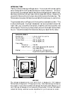 Preview for 3 page of Eagle Strata 128 Portable Install And Operation Instructions