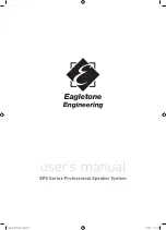 Предварительный просмотр 9 страницы Eagletone EPS Series User Manual