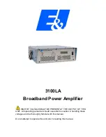E&I 3100LA Quick Start Manual preview