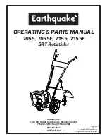 EarthQuake 7055 Operating & Parts Manual preview