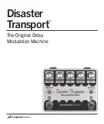 EarthQuaker Devices Disaster Transport Manual preview