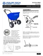 EarthWay POLAR TECH 90950 Assembly Instructions preview