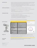 Предварительный просмотр 3 страницы Earthworks Audio ICON User Manual