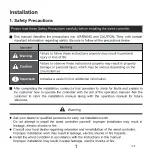 Preview for 48 page of EAS Electric ECRP86EKD Operating Manual