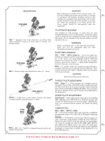 Предварительный просмотр 2 страницы EASTMAN BBR Instruction Book And Parts List