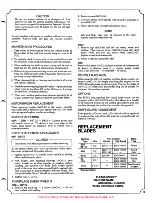 Preview for 3 page of EASTMAN BBR Instruction Book And Parts List