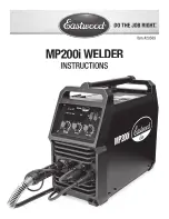 Eastwood MP200i Instructions Manual preview