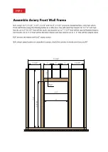 Предварительный просмотр 8 страницы EASY COOPS Chicken Coop Plan 8x24 Assembly Instructions Manual