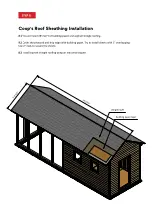 Предварительный просмотр 11 страницы EASY COOPS Chicken Coop Plan 8x24 Assembly Instructions Manual