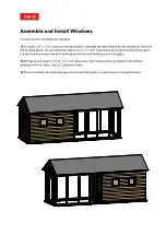 Предварительный просмотр 13 страницы EASY COOPS Chicken Coop Plan 8x24 Assembly Instructions Manual