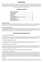 Preview for 2 page of Easy 600 Installation And Operating Instructions Manual