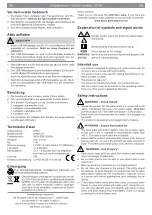 Предварительный просмотр 2 страницы easymaxx LPSRFL11 Operating Instructions Manual