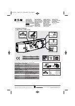 Eaton CAAE-01/01 Instruction Leaflet предпросмотр