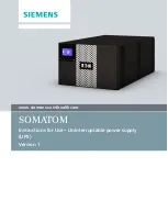 Eaton SOMATOM Instructions For Use Manual preview