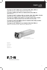 Preview for 5 page of Eaton TRIPP LITE Series Manual