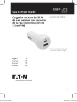 Предварительный просмотр 7 страницы Eaton TRIPP LITE U280-C02-30W-K Quick Start Manual