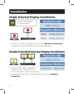 Preview for 8 page of Eaton TRIPP LITE U442-DOCK8-B Owner'S Manual