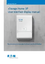 Eaton xStorage Home 3P User Interface Manual preview