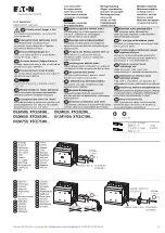 Eaton XTCE580N Series Instruction Leaflet preview