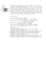 EAW SB-500 Product Data preview