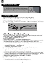 Предварительный просмотр 4 страницы Eazy RC PATRIOT Instruction Manual