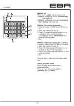 Preview for 19 page of EBA 551-06 Operating Instructions Manual