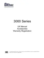 Предварительный просмотр 1 страницы Ebac 3000 Series Manual