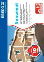EBECO Snowmelt Assembly Instructions Manual preview