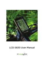 EBIKELING S830 User Manual preview