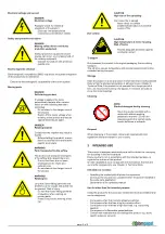 Предварительный просмотр 2 страницы ebm-papst 4414 HH Operating Manual