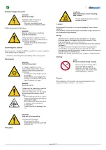 Preview for 2 page of ebm-papst 4624 ZW Operating Manual