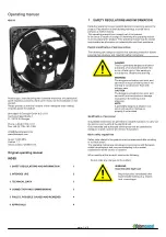 Предварительный просмотр 1 страницы ebm-papst 4800 N Operating Manual