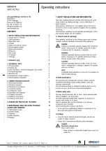 Предварительный просмотр 1 страницы ebm-papst VBH0310CTRLS Operating Instructions Manual