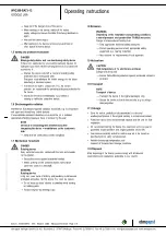 Preview for 2 page of ebm-papst W1G208-BA73-12 Operating Instructions Manual