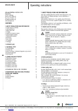 ebm-papst W3G350-CA58-01 Operating Instructions Manual preview